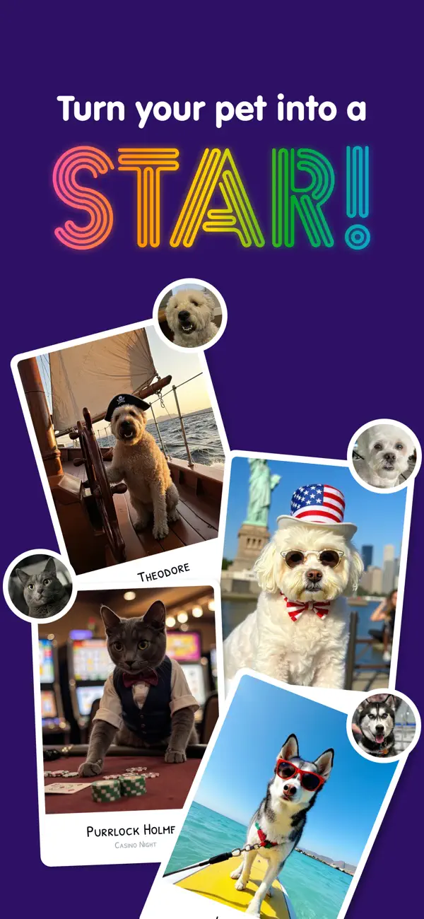 Pawtraits App Store preview